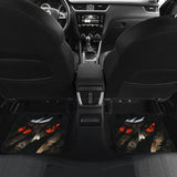 4 Pcs Grim Reaper Skull Car Mats 101819 - YourCarButBetter