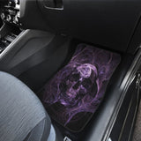 4 Pcs Grim Reaper Skull Car Mats 101819 - YourCarButBetter