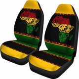 Africa Car Seat Covers - African Reggae - 105905 - YourCarButBetter