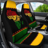 Africa Car Seat Covers - African Reggae - 105905 - YourCarButBetter