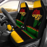 Africa Car Seat Covers - African Reggae - 105905 - YourCarButBetter