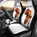 Africa Map Car Seat Covers 093223 - YourCarButBetter