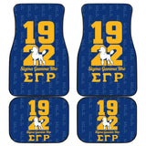 Africa Zone Sigma Gamma Rho Car Floor Mats 210906 - YourCarButBetter