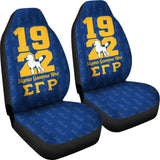 Africa Zone Sigma Gamma Rho Car Seat Covers 210906 - YourCarButBetter
