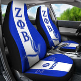 African Car Seat Cover - Zeta Phi Beta Dove Symbol - 105905 - YourCarButBetter