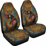 African Car Seat Covers - Africa Black Girl Floral - 39 153908 - YourCarButBetter