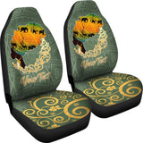 African Car Seat Covers - Beautiful Woman In Traditional Turban 093223 - YourCarButBetter
