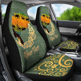 African Car Seat Covers - Beautiful Woman In Traditional Turban 093223 - YourCarButBetter