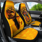African Car Seat Covers - Black Women Power And Africa Map - 105905 - YourCarButBetter
