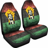 African Car Seat Covers - Malcolm X & Pan African-Flag - 105905 - YourCarButBetter