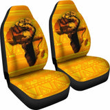 African Car Seat Covers - African Map And Black Power - 105905 - YourCarButBetter