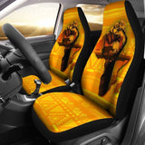 African Car Seat Covers - African Map And Black Power - 105905 - YourCarButBetter