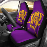 African Car Seat Covers- Omega Psi Phi - 105905 - YourCarButBetter