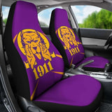African Car Seat Covers- Omega Psi Phi - 105905 - YourCarButBetter