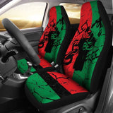 African Car Seat Covers - Pan-African Flag Let Me Be Free - Bn19 153908 - YourCarButBetter