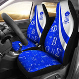 African Car Seat Covers - Phi Beta Sigma - 110728 - YourCarButBetter