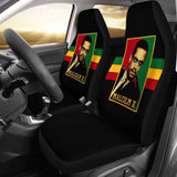 African Malcolm X Retro Car Seat Covers - 105905 - YourCarButBetter