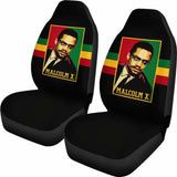 African Malcolm X Retro Car Seat Covers - 105905 - YourCarButBetter