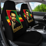 African Malcolm X Retro Car Seat Covers - 105905 - YourCarButBetter