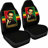 African Malcolm X Retro Car Seat Covers - 105905 - YourCarButBetter