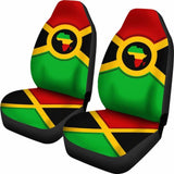 African Reggae Car Seat Covers - 105905 - YourCarButBetter