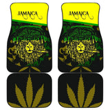 African Traditional Pattern Lions Rasta Jamaica Car Floor Mats 210302 - YourCarButBetter