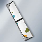 Airplane Star Cloud Colorful Car Auto Sun Shades 550317 - YourCarButBetter