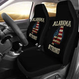 Alabama Strong State Flag Car Seat Covers 110728 - YourCarButBetter