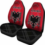 Albania Car Seat Covers Special Map Amazing 105905 - YourCarButBetter
