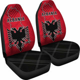 Albania Car Seat Covers Special Map Amazing 105905 - YourCarButBetter