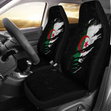 Algeria In Me Car Seat Covers - Special Grunge Style (Set Of Two) 232125 - YourCarButBetter