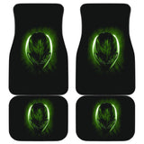 Alien Head Car Floor Mats 212304 - YourCarButBetter