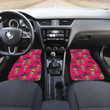 Alien Pattern Print Design 03 Front And Back Car Mats 102802 - YourCarButBetter