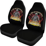 All Men Are Created Equal Then Some Become Firefighters Car Seat Covers 101819 - YourCarButBetter