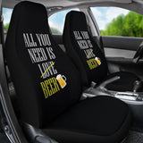 All You Need Is Beer Car Seat Covers 210206 - YourCarButBetter
