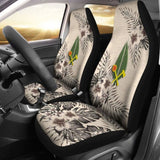 (Alo) Wallis And Futuna Car Seat Covers The Beige Hibiscus (Set Of Two) 7 232125 - YourCarButBetter