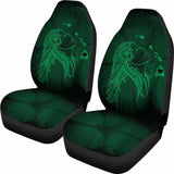 Alohawaii Car Seat Covers - Hawaii Hula Girl Hibiscus Map Green - 232125 - YourCarButBetter