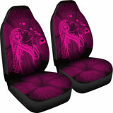 Alohawaii Car Seat Covers - Hawaii Hula Girl Hibiscus Map Pink - 232125 - YourCarButBetter