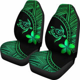 Alohawaii Car Seat Covers - Hawaii Turtle Plumeria Green - New 091114 - YourCarButBetter