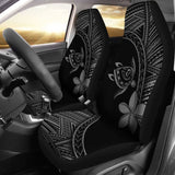 Alohawaii Car Seat Covers - Hawaii Turtle Plumeria Grey - New 091114 - YourCarButBetter
