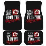 Always Shoot From The Shadow Side Photograph Lovers Car Floor Mats 211101 - YourCarButBetter