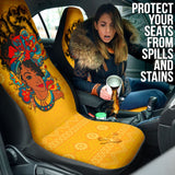 Amazing African Gift Ideas Black Women Power Car Seat Covers 210901 - YourCarButBetter