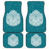 Amazing Anchor Poly Tribal Car Floor Mats 212004 - YourCarButBetter