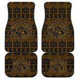 Amazing Ancient Egyptian Eyes Of Horus Powerful Symbol Car Floor Mats 210404 - YourCarButBetter