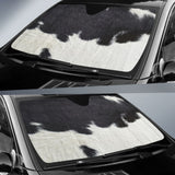 Amazing Best Gift Black And White Cowhide Print Car Auto Sun Shades Custom 1 210601 - YourCarButBetter