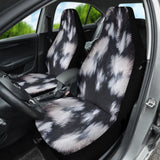Amazing Best Gift Black And White Cowhide Print Car Seat Covers Custom 2 210601 - YourCarButBetter