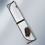 Amazing Best Gift Brown Cowhide Print Car Auto Sun Shades Custom 3 210601 - YourCarButBetter