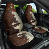 Amazing Best Gift Brown Cowhide Print Car Seat Covers Custom 1 210601 - YourCarButBetter