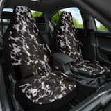 Amazing Best Gift Brown Cowhide Print Car Seat Covers Custom 2 210601 - YourCarButBetter