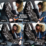 Amazing Best Gift Brown Cowhide Print Car Seat Covers Custom 2 210601 - YourCarButBetter
